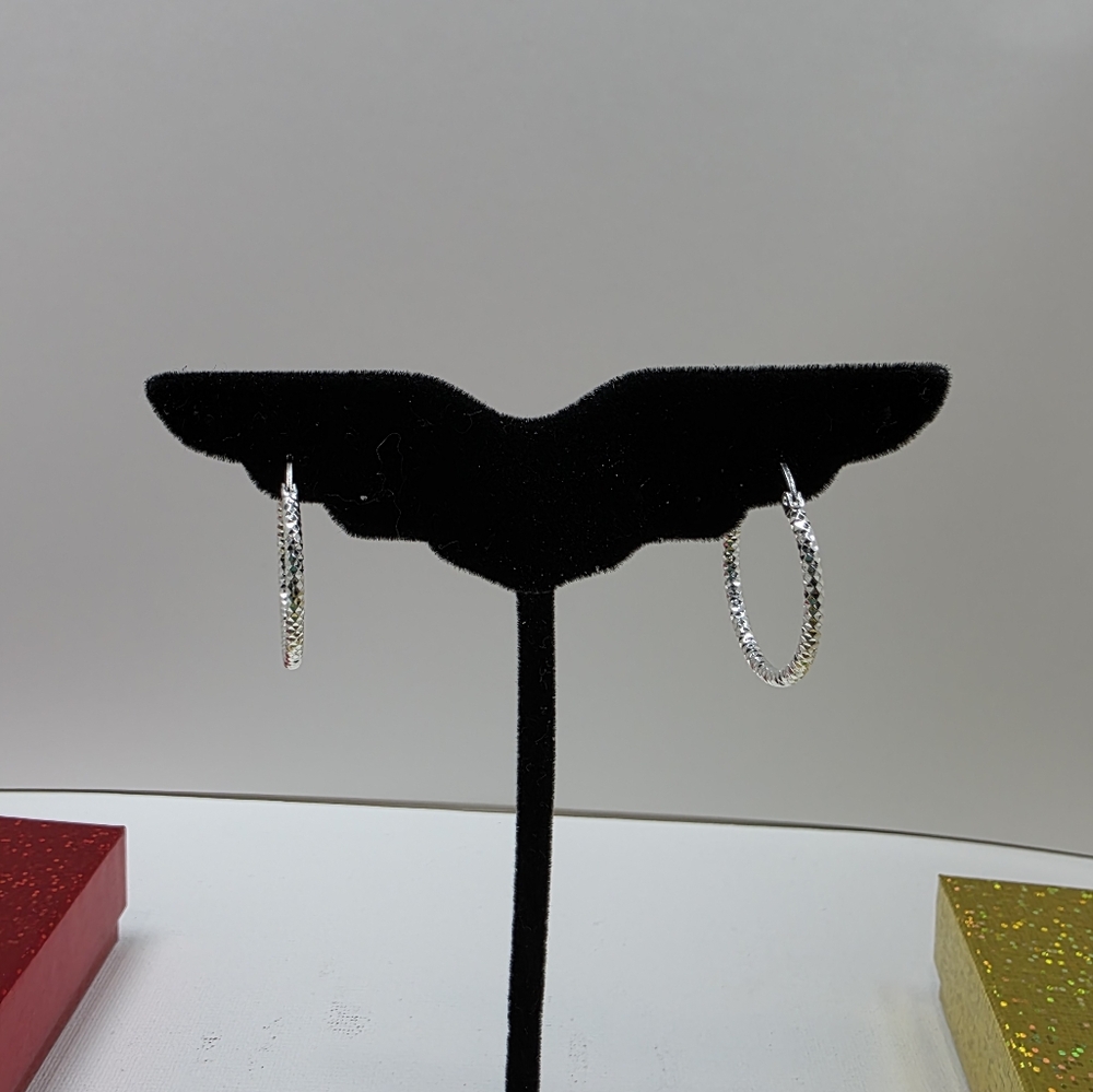 Elegant 925 Silver Earrings